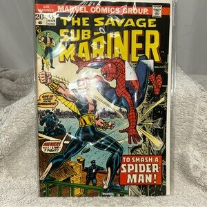 Not for saleMarvel The Savage Sub-Mariner Comic 1971 #20